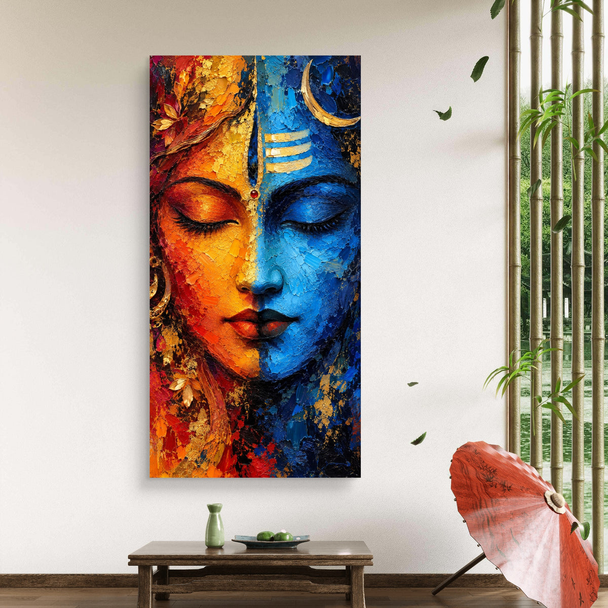 Lord Shiva Premium Canvas Painting - Buy Online | Decor By Neon