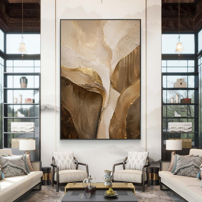 Luxury Neutral Premium Canvas Painting