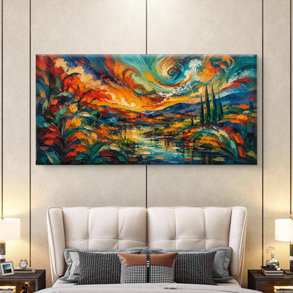 Abstract Art Premium Canvas Painting