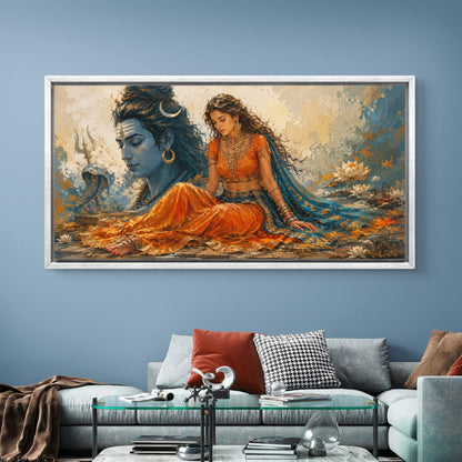 Lord Shiva Premium Canvas Painting