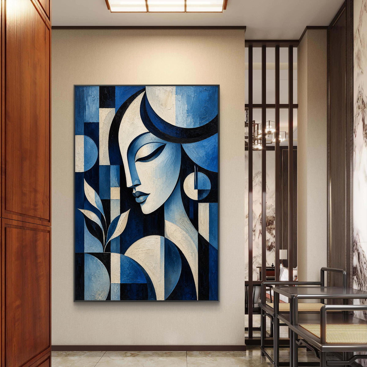 Abstract Art Premium Canvas Painting - Buy Online | Decor By Neon