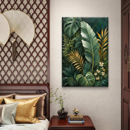 Botanical Luxury Premium Canvas Painting