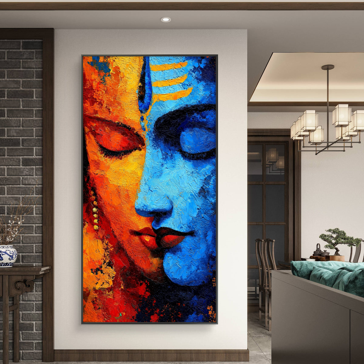 Lord Shiva Premium Canvas Painting - Buy Online | Decor By Neon