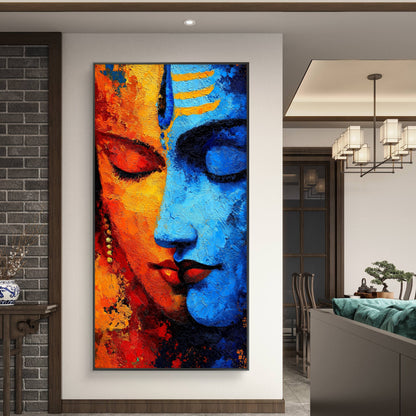 Lord Shiva Premium Canvas Painting