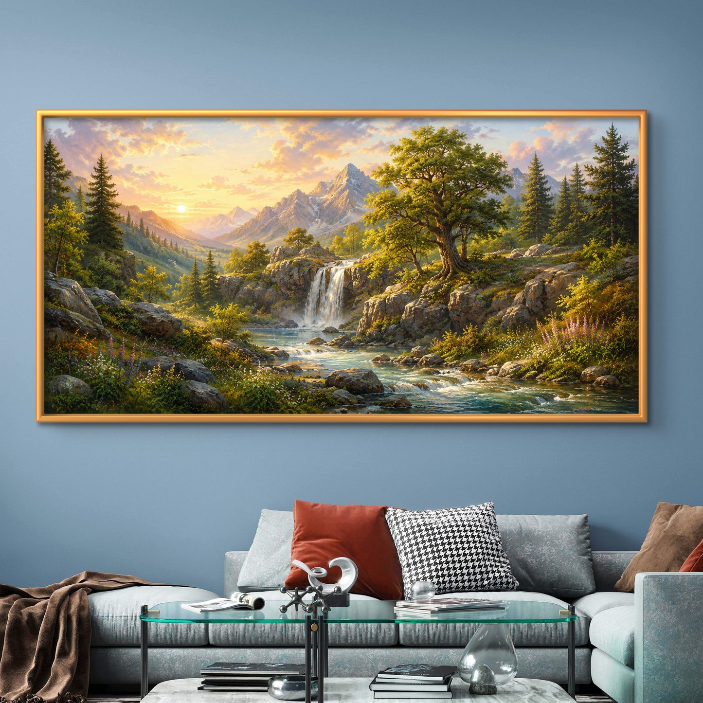Nature Premium Canvas Painting - Buy Online | Decor By Neon