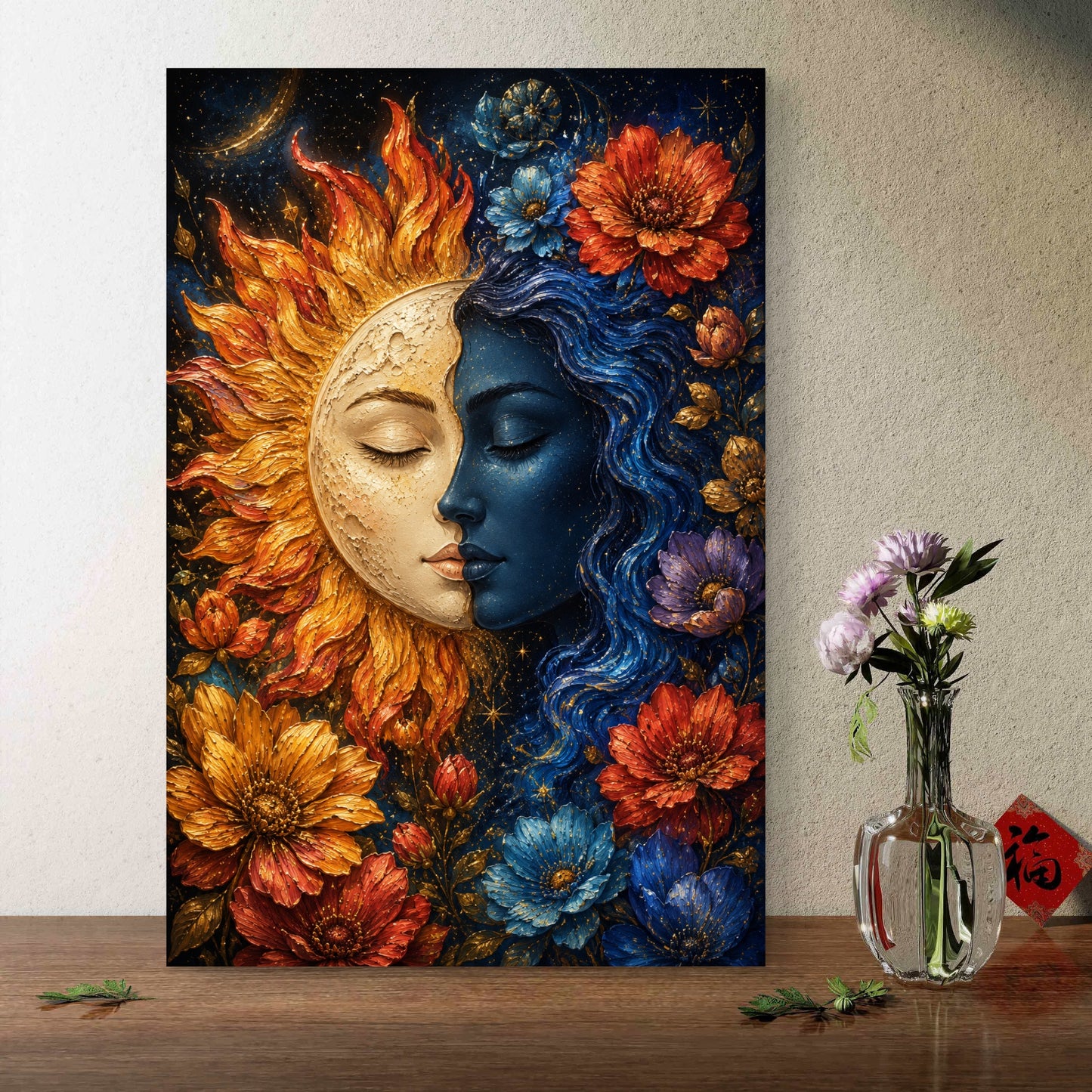 Modern Interiors Portrait Premium Canvas Painting - Buy Online | Decor By Neon