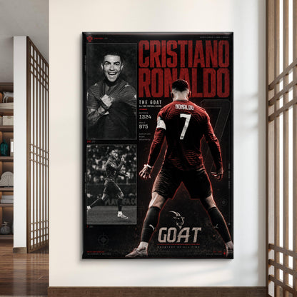 Cristiano Ronaldo Premium Canvas Painting