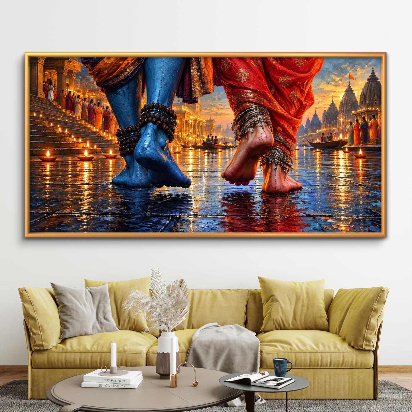 Lord Shiva Premium Canvas Painting - Buy Online | Decor By Neon