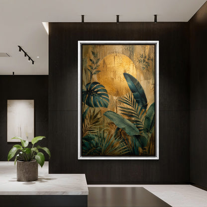 Botanical Luxury Premium Canvas Painting
