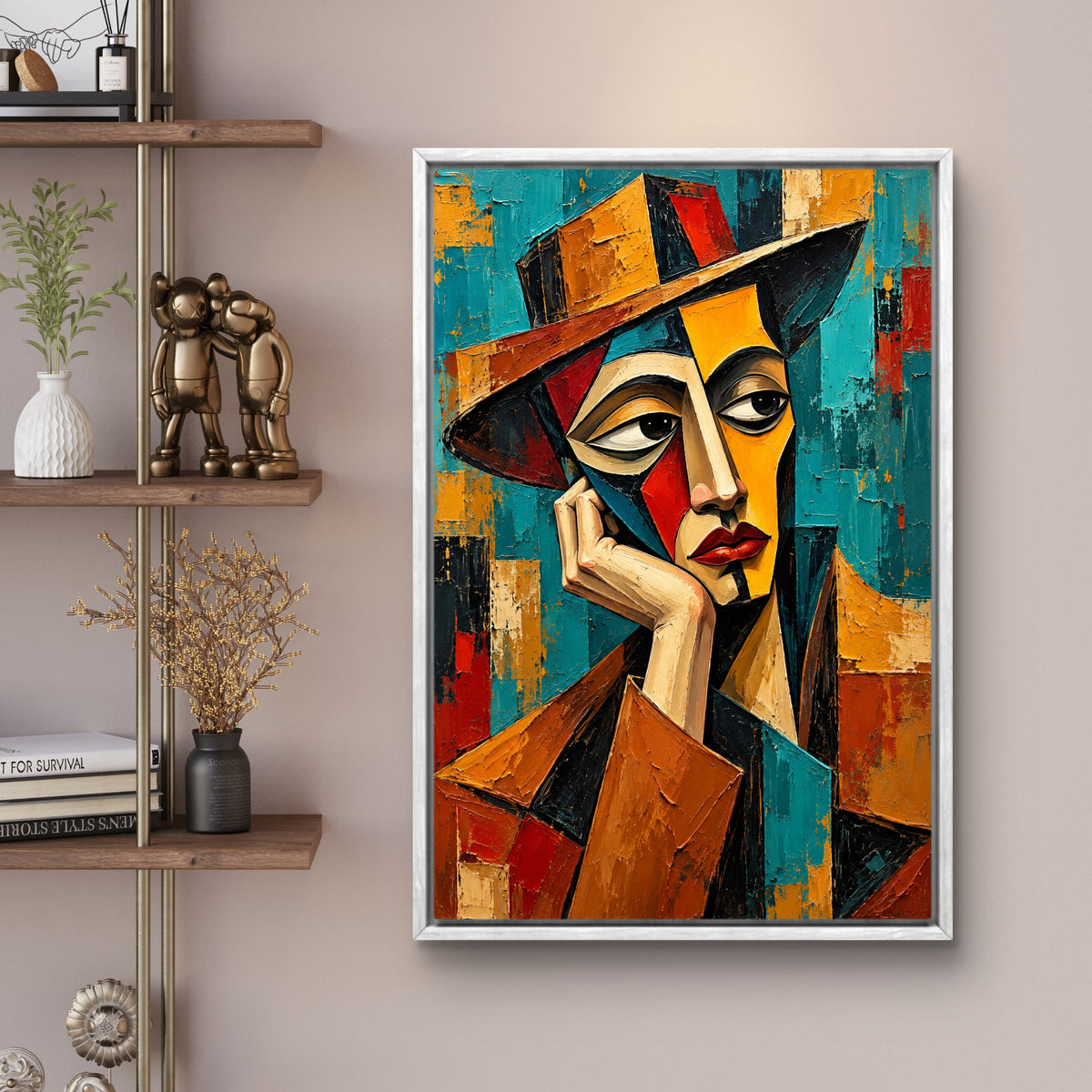 Abstract Art Premium Canvas Painting - Buy Online | Decor By Neon