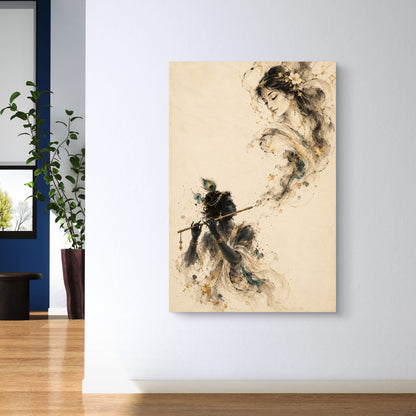 Lord Krishna Premium Canvas Painting