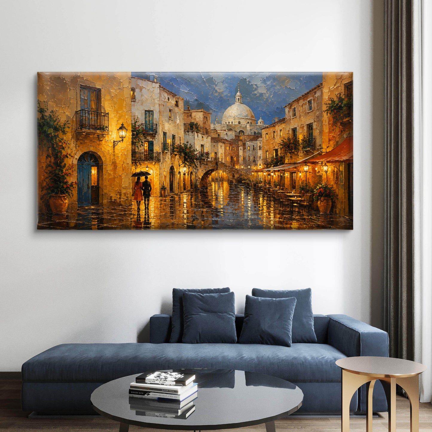 European Landscape Premium Canvas Painting - Buy Online | Decor By Neon