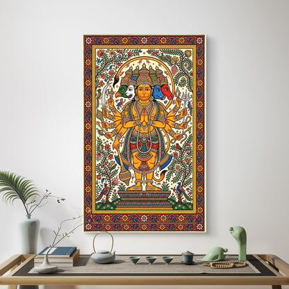 Lord Hanuman Premium Canvas Painting
