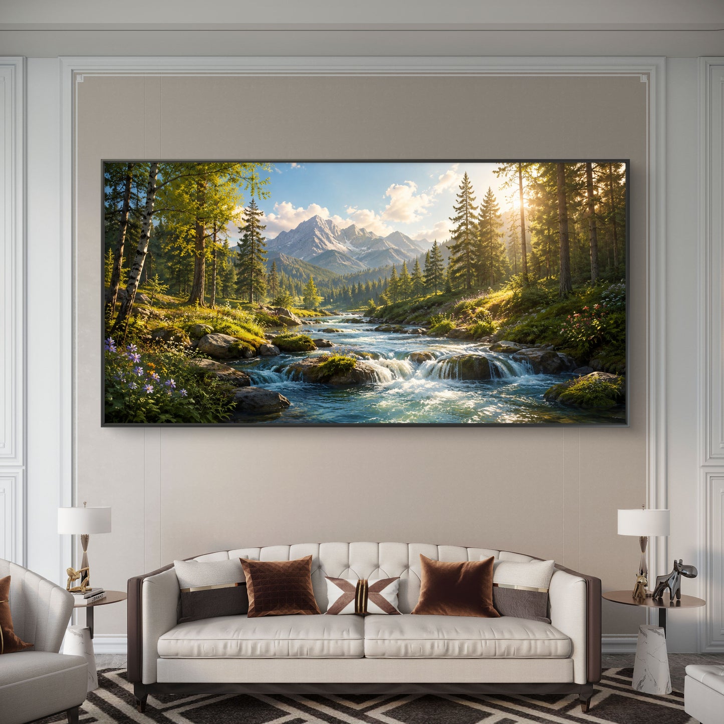 Nature Premium Canvas Painting - Buy Online | Decor By Neon