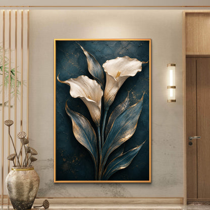 Botanical Luxury Premium Canvas Painting