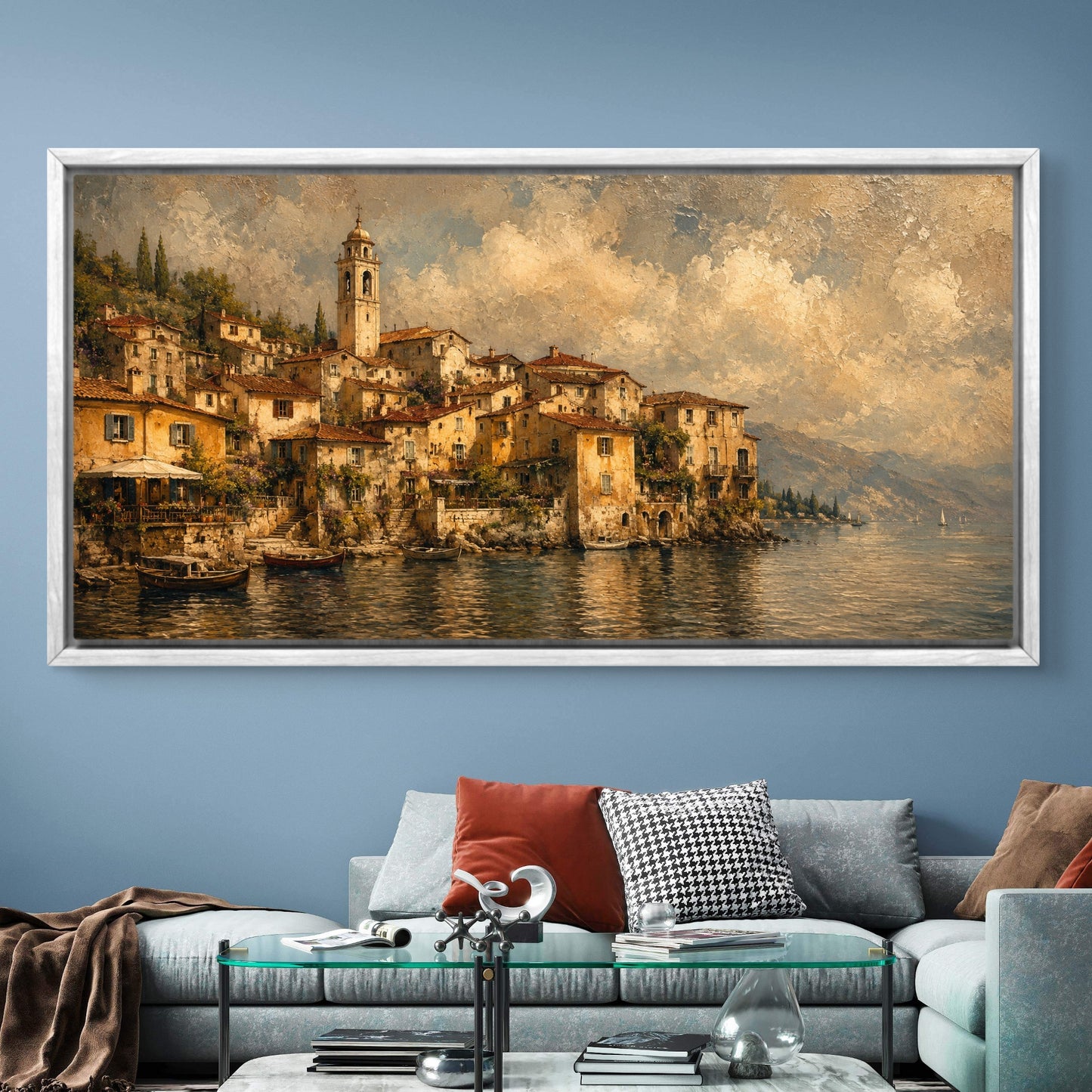 European Landscape Premium Canvas Painting - Buy Online | Decor By Neon