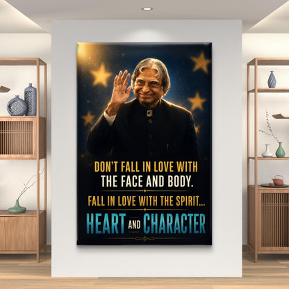 APJ Abdul Kalam Premium Canvas Painting