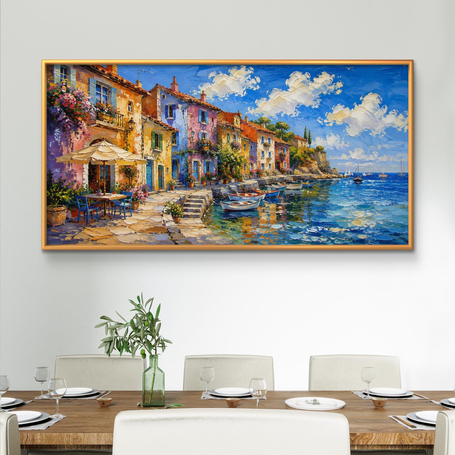 European Landscape Premium Canvas Painting - Buy Online | Decor By Neon