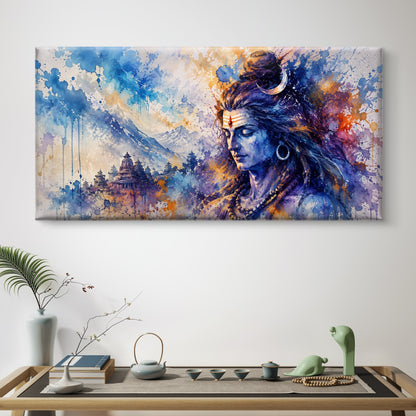 Lord Shiva Premium Canvas Painting