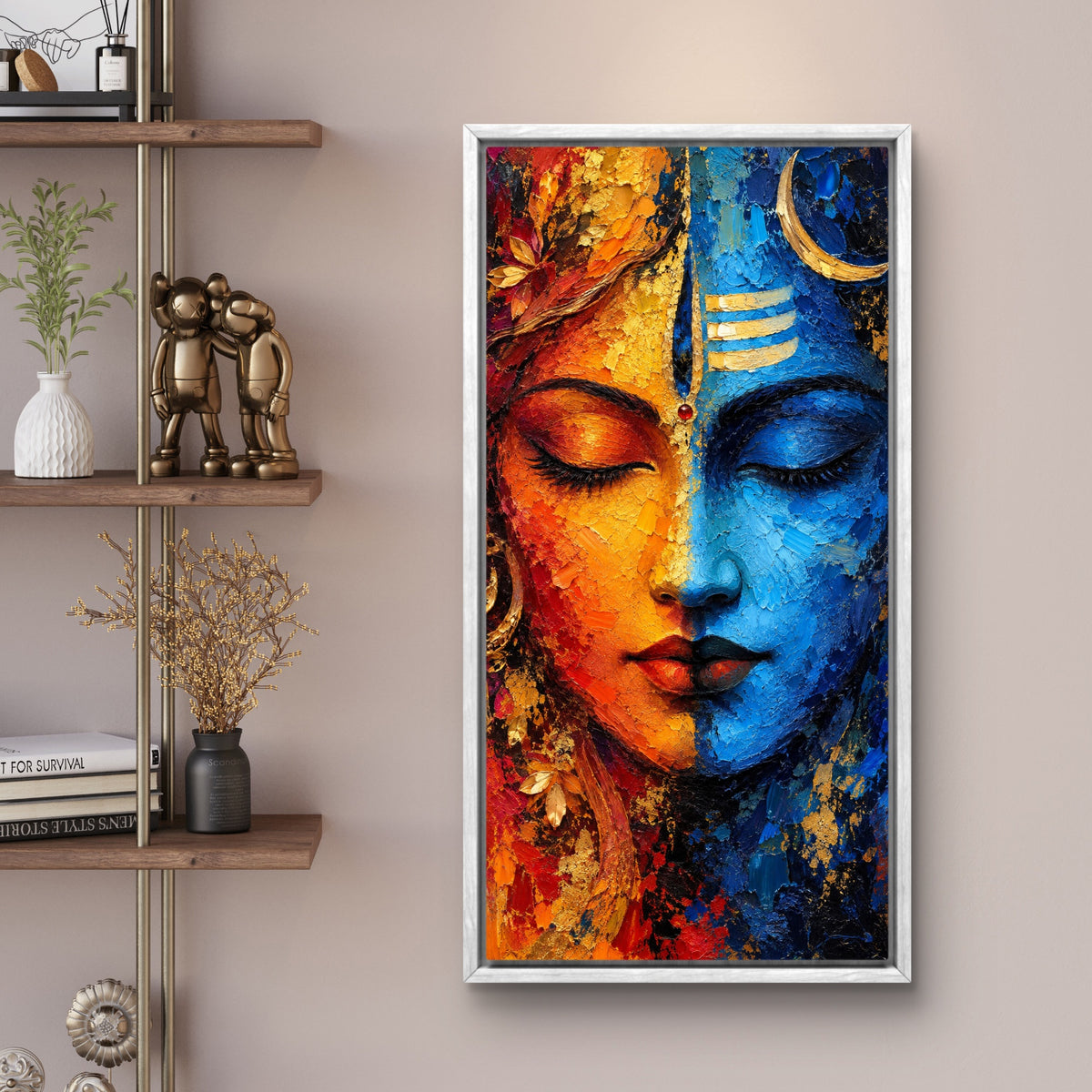 Lord Shiva Premium Canvas Painting - Buy Online | Decor By Neon