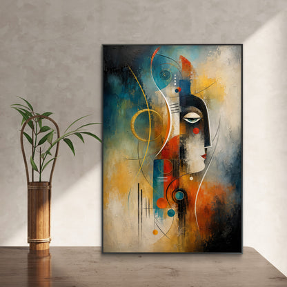 Abstract Art Premium Canvas Painting