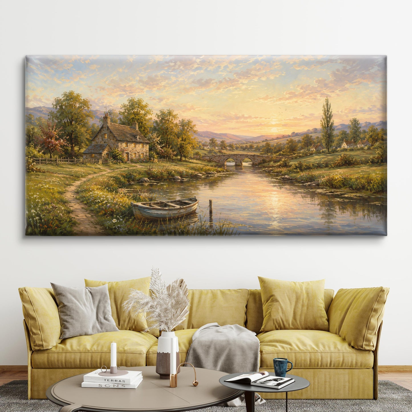 Nature Premium Canvas Painting - Buy Online | Decor By Neon