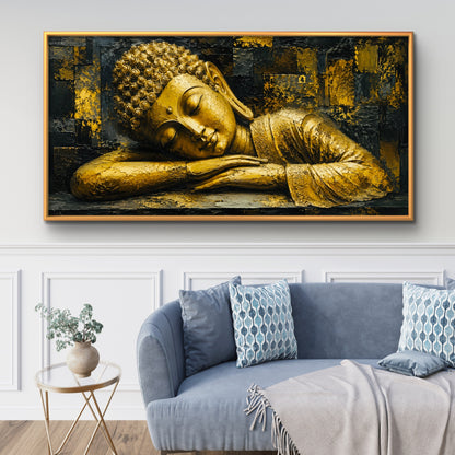 Lord Buddha Premium Canvas Painting