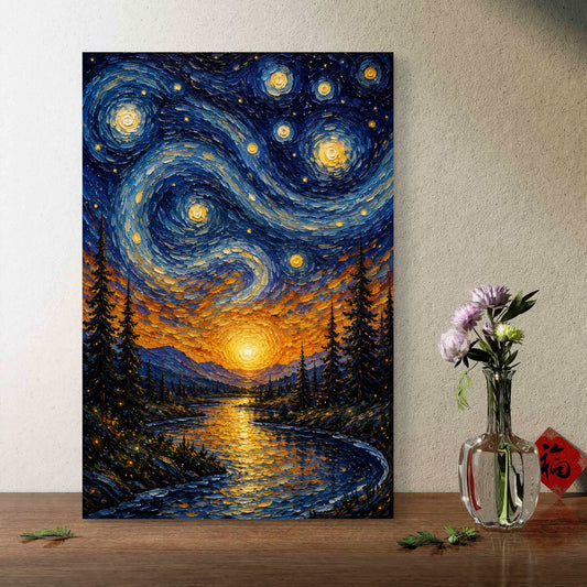 Modern Interiors Portrait Premium Canvas Painting - Premium Wall Art | Decor By Neon