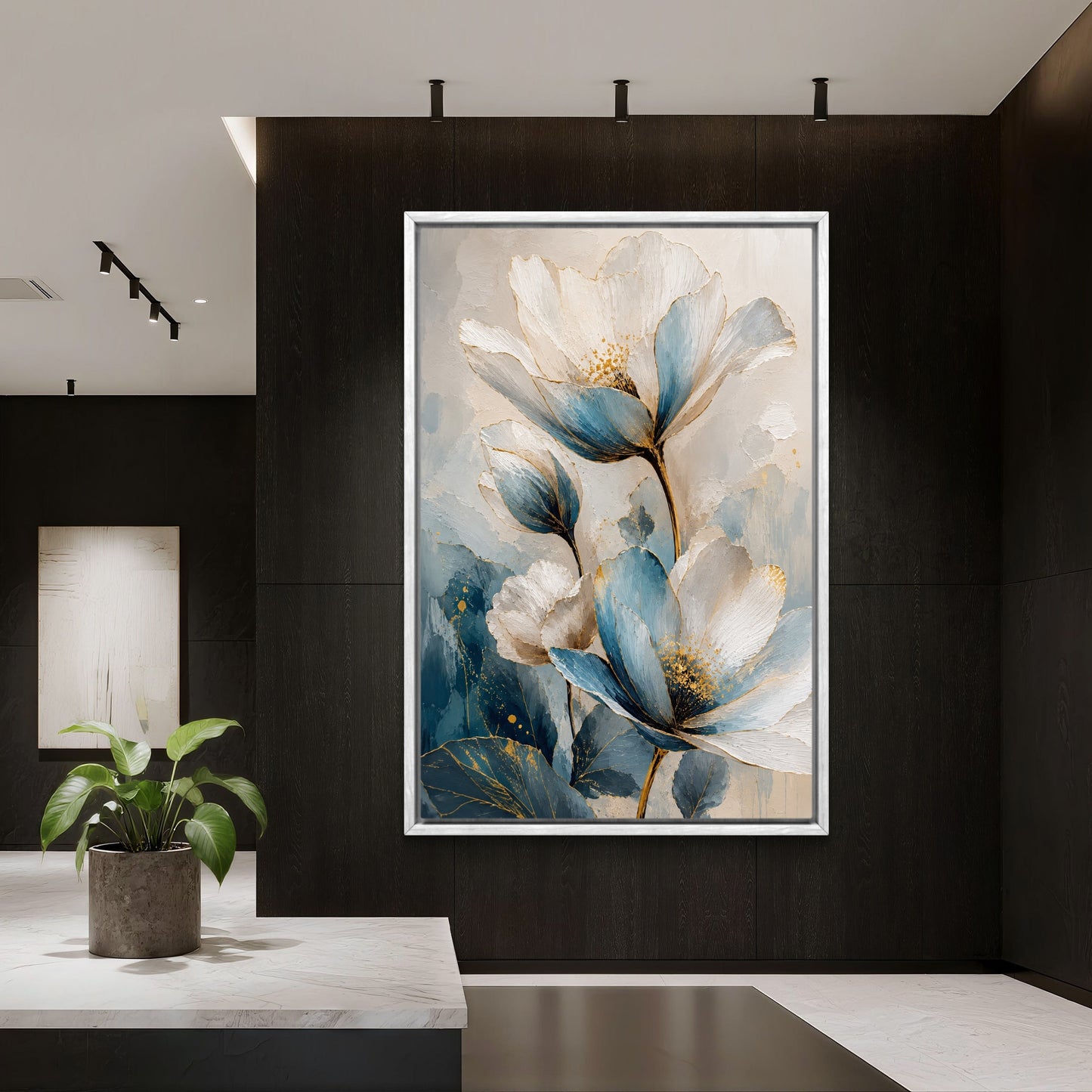 Botanical Luxury Premium Canvas Painting - Buy Online | Decor By Neon