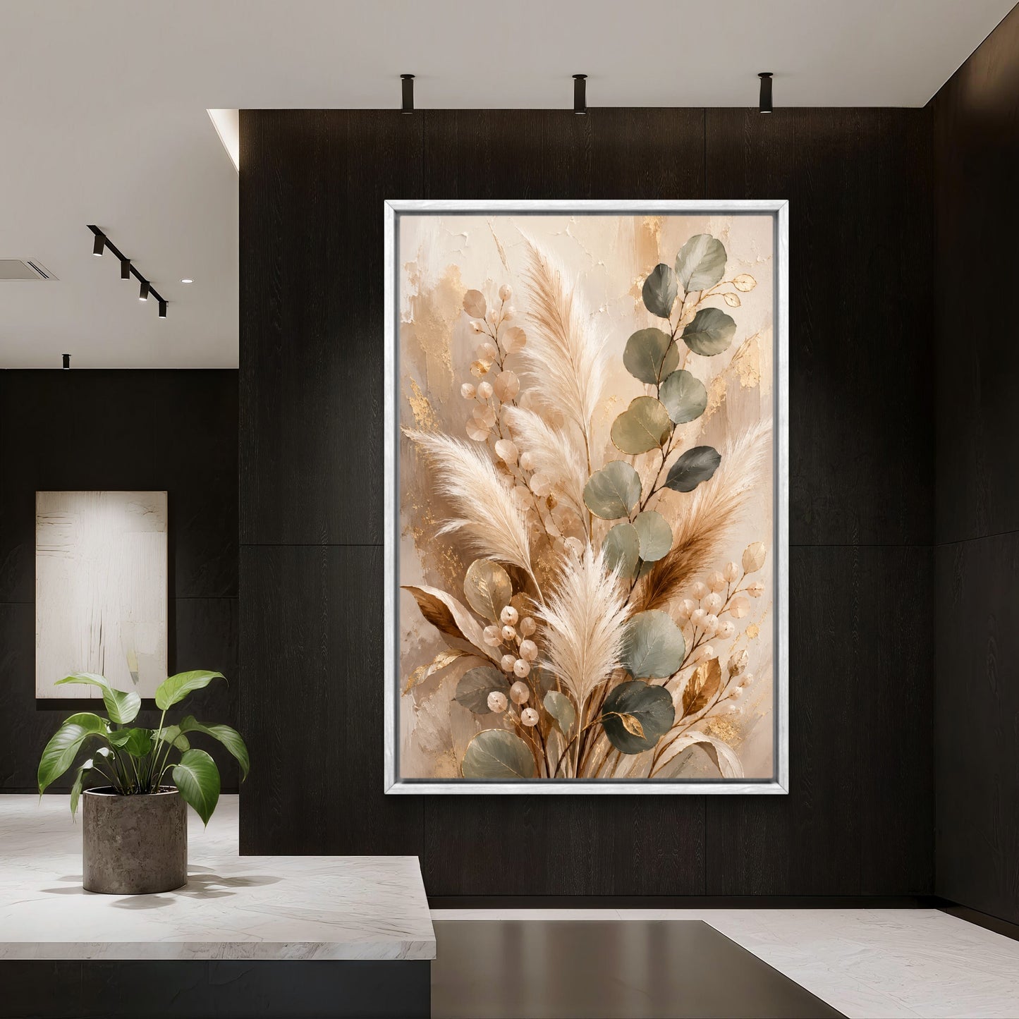 Botanical Luxury Premium Canvas Painting - Buy Online | Decor By Neon