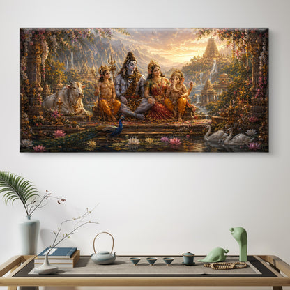 Lord Shiva Premium Canvas Painting