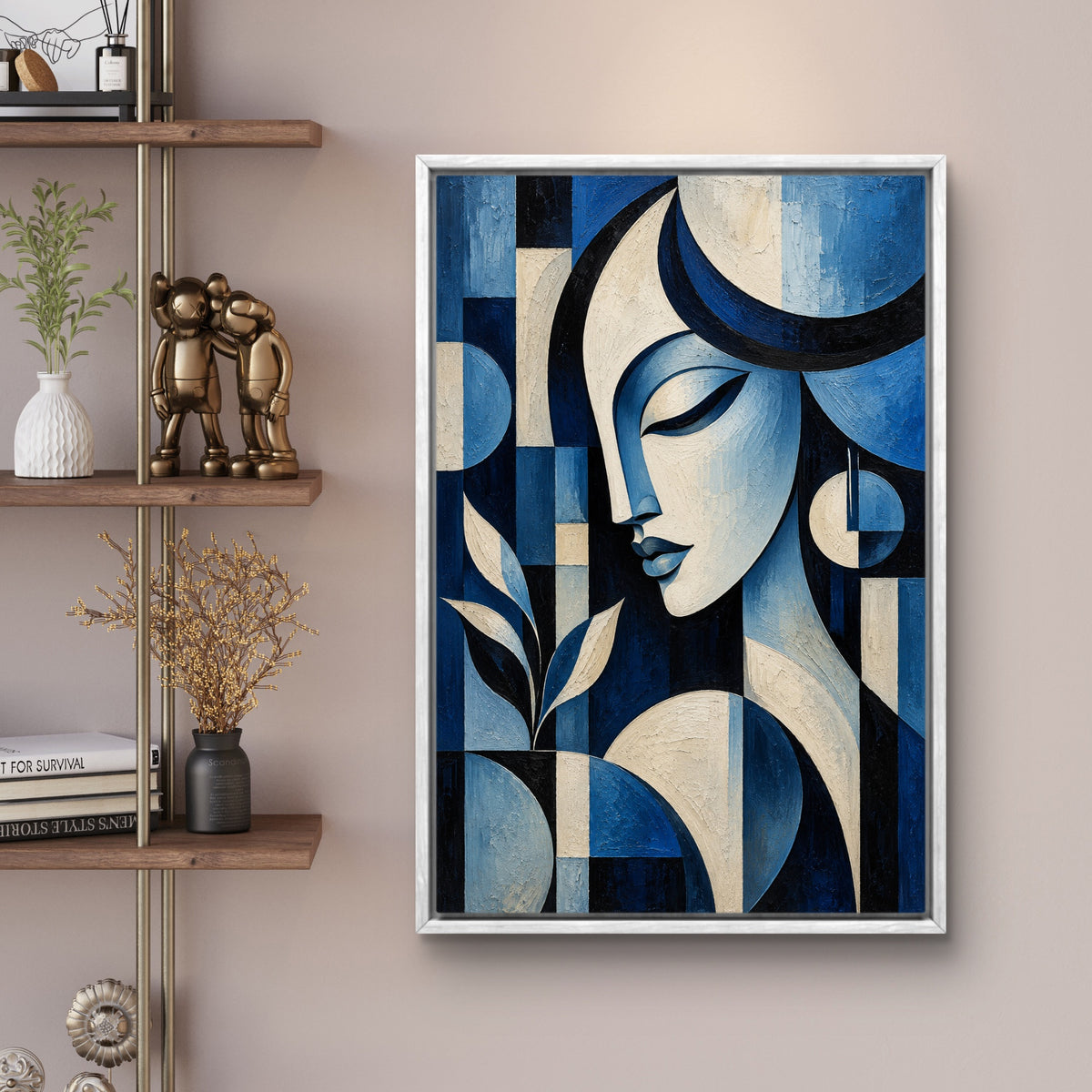 Abstract Art Premium Canvas Painting - Buy Online | Decor By Neon