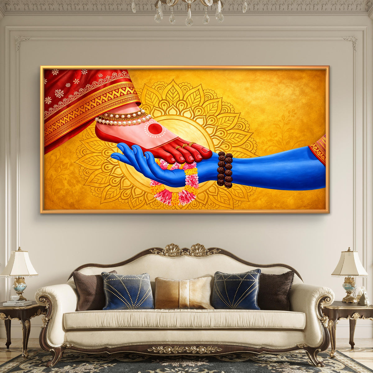 Lord Shiva Premium Canvas Painting - Buy Online | Decor By Neon