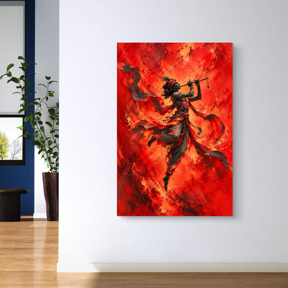 Lord Krishna Premium Canvas Painting