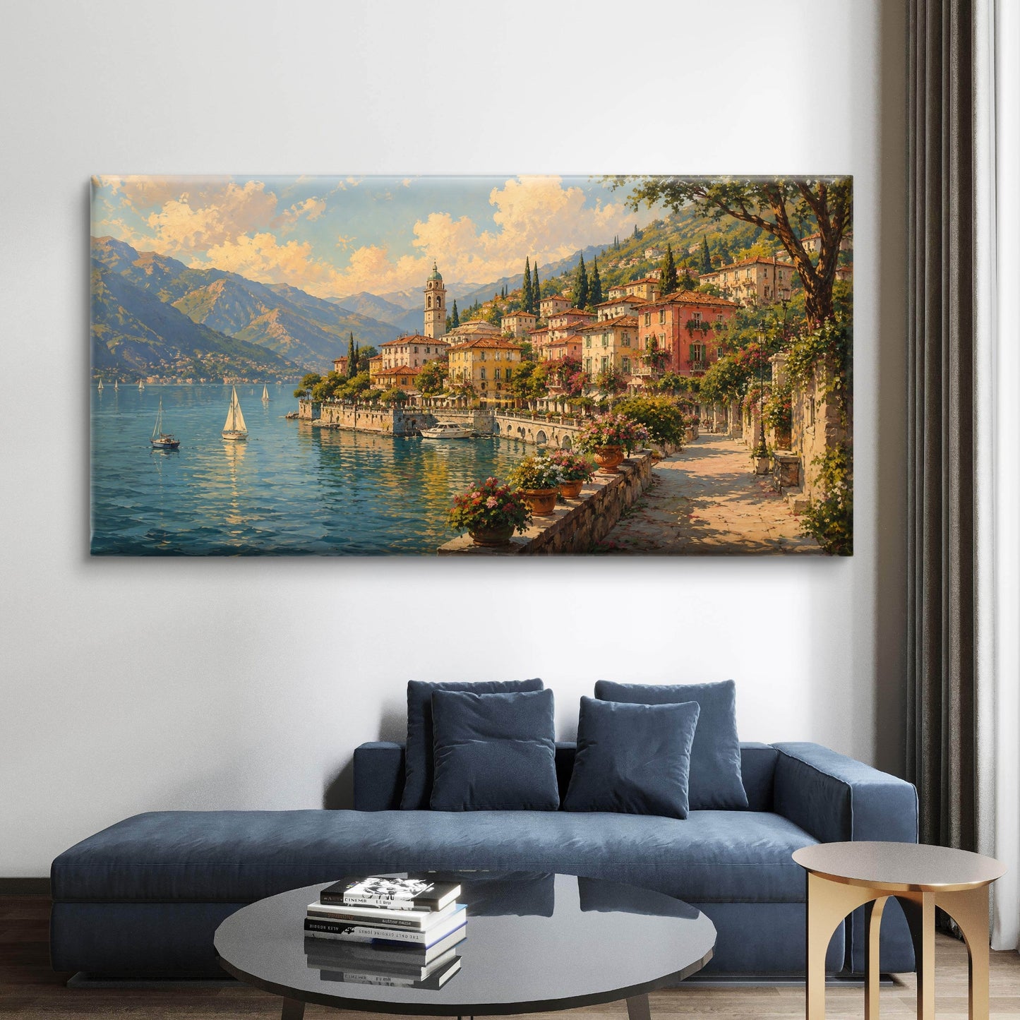 European Landscape Premium Canvas Painting - Buy Online | Decor By Neon