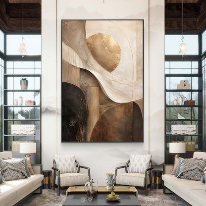 Luxury Neutral Premium Canvas Painting