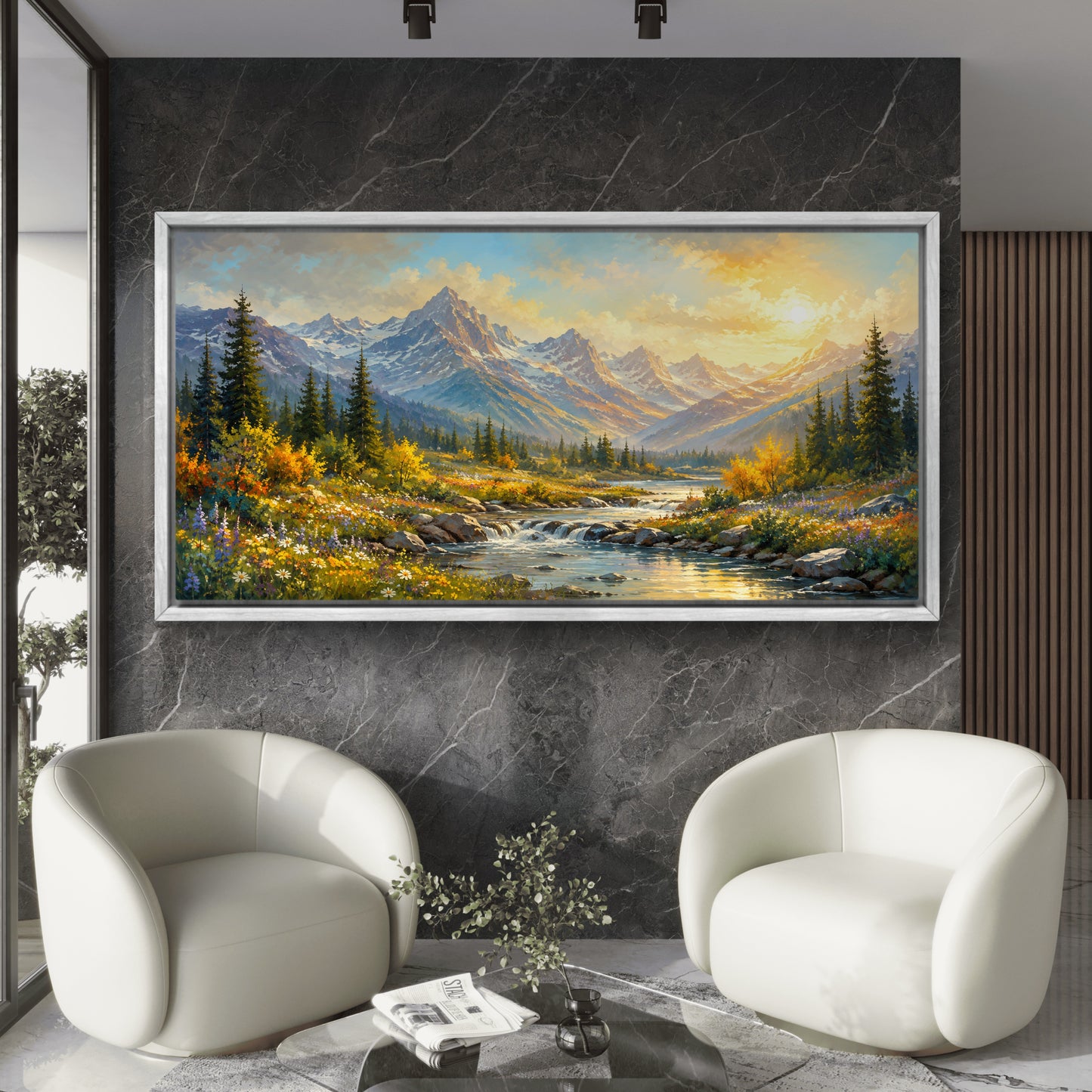Nature Premium Canvas Painting - Buy Online | Decor By Neon