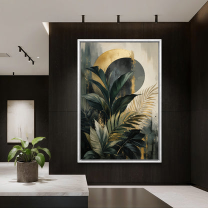 Botanical Luxury Premium Canvas Painting