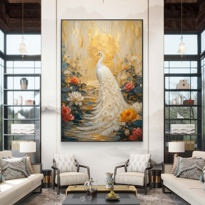 Modern Interiors Portrait Premium Canvas Painting