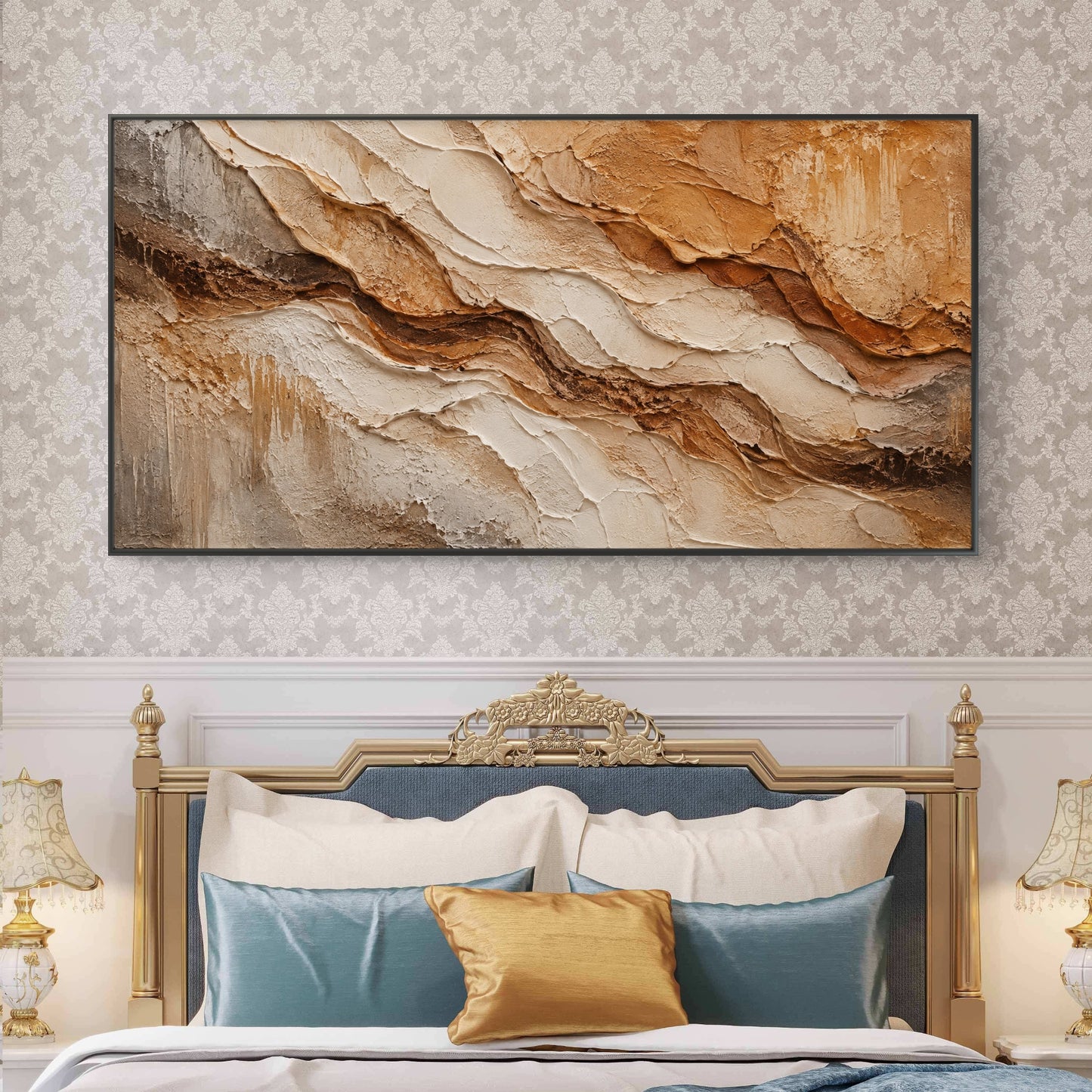 Luxury Neutral Premium Canvas Painting - Buy Online | Decor By Neon