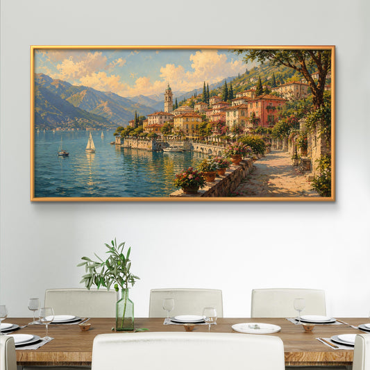European Landscape Premium Canvas Painting - Premium Wall Art | Decor By Neon
