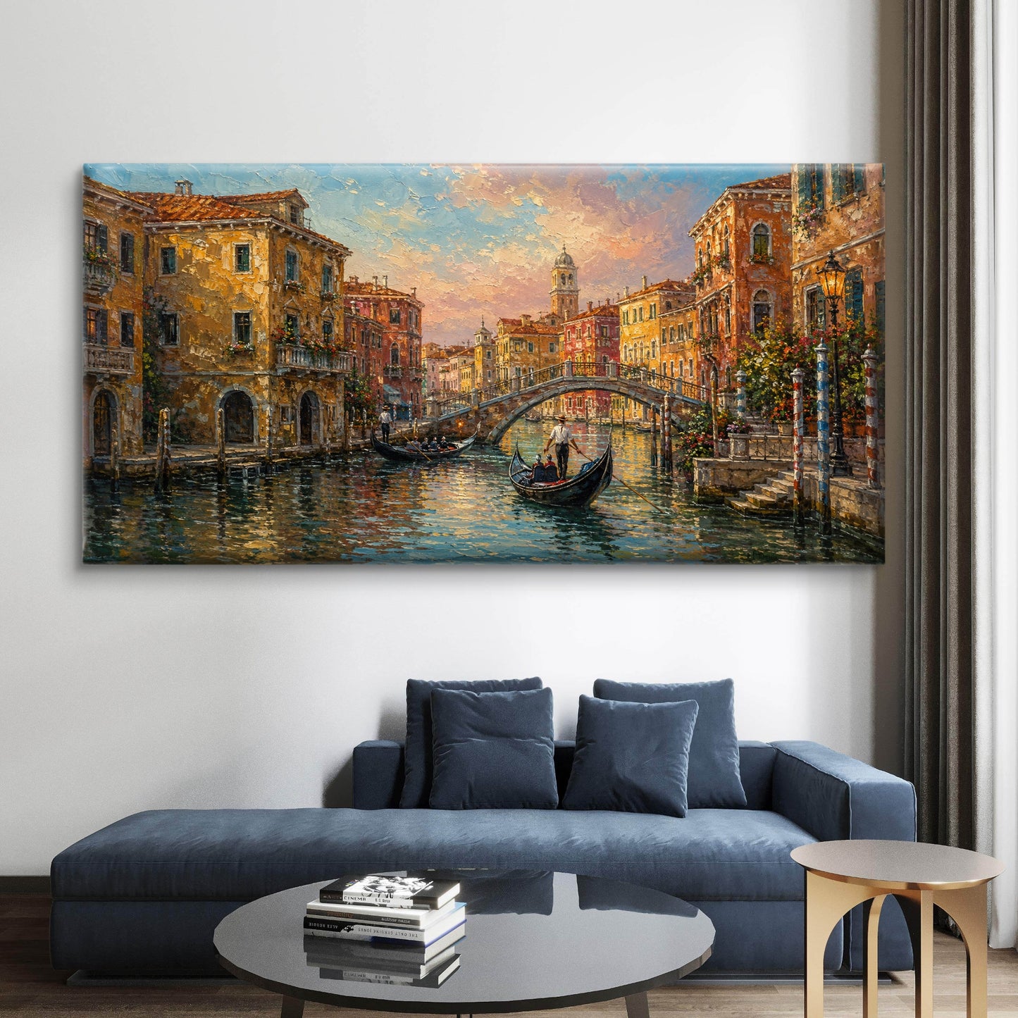 European Landscape Premium Canvas Painting - Buy Online | Decor By Neon