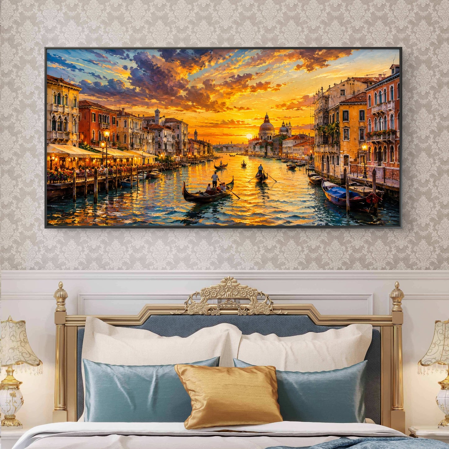 European Landscape Premium Canvas Painting - Buy Online | Decor By Neon