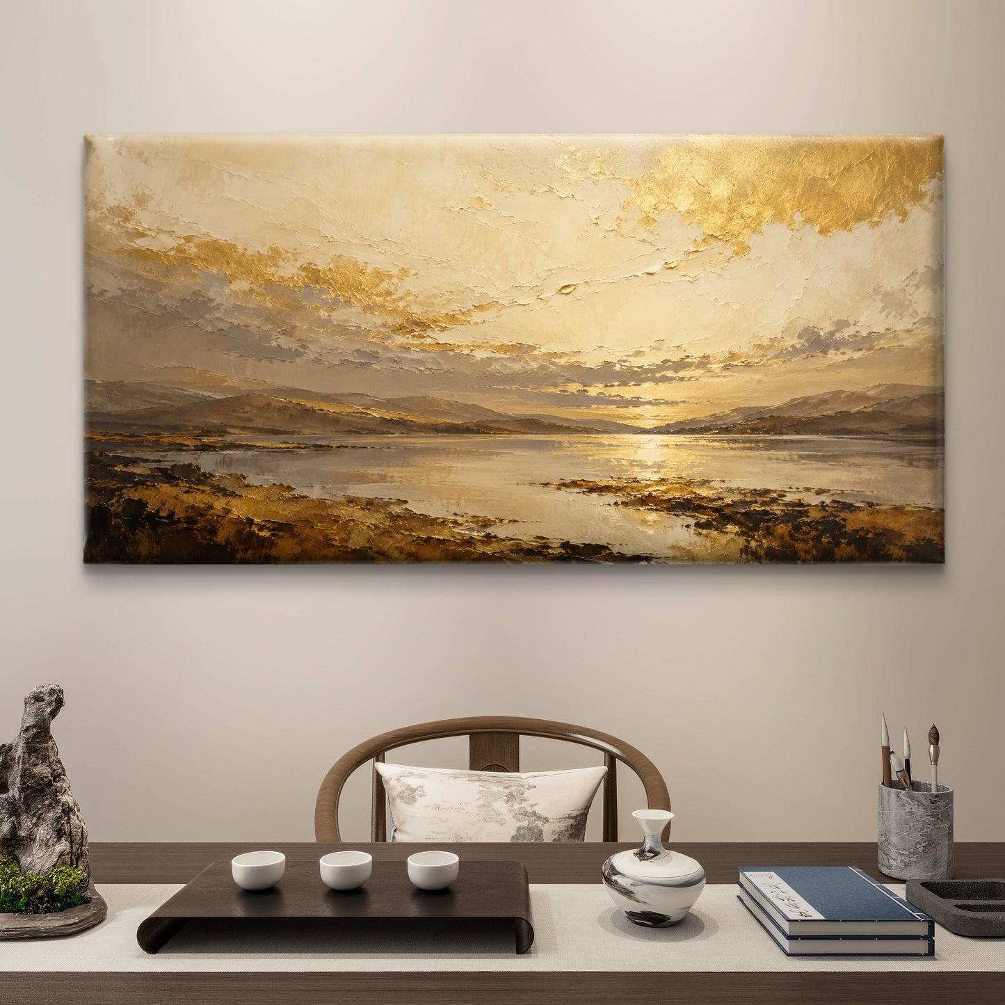 Luxury Neutral Premium Canvas Painting - Buy Online | Decor By Neon