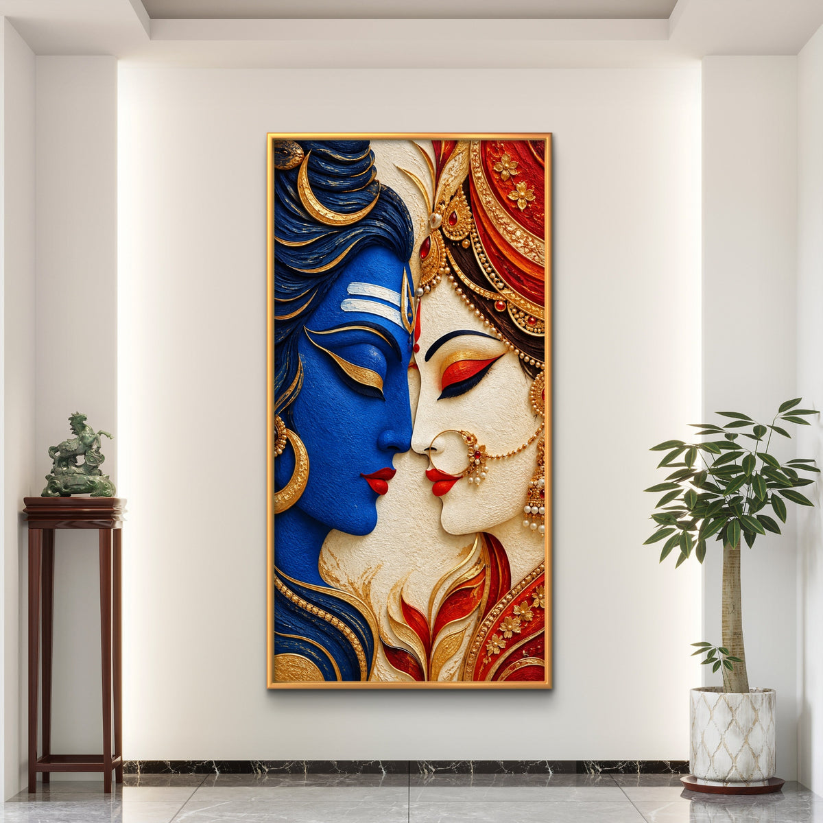 Lord Shiva Premium Canvas Painting - Buy Online | Decor By Neon