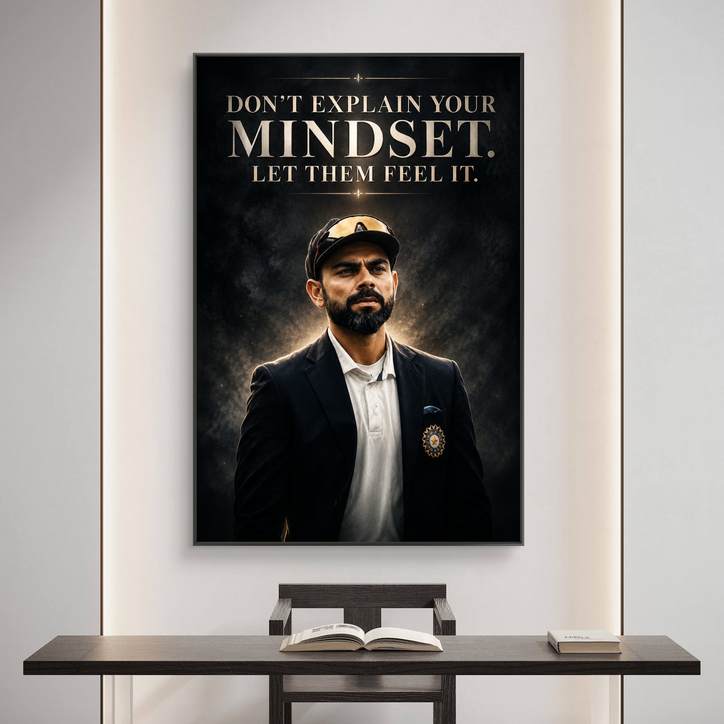Virat Kohli  Premium Canvas Painting - Buy Online | Decor By Neon
