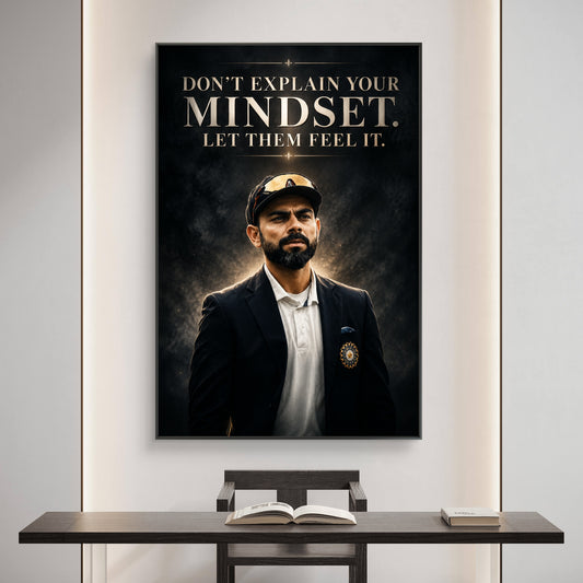 Virat Kohli  Premium Canvas Painting - Canvas Wall Art | Decor By Neon