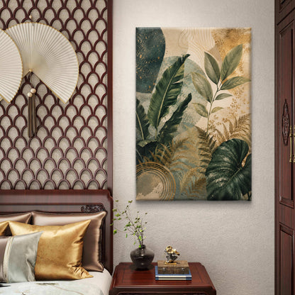 Botanical Luxury Premium Canvas Painting