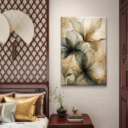 Botanical Luxury Premium Canvas Painting