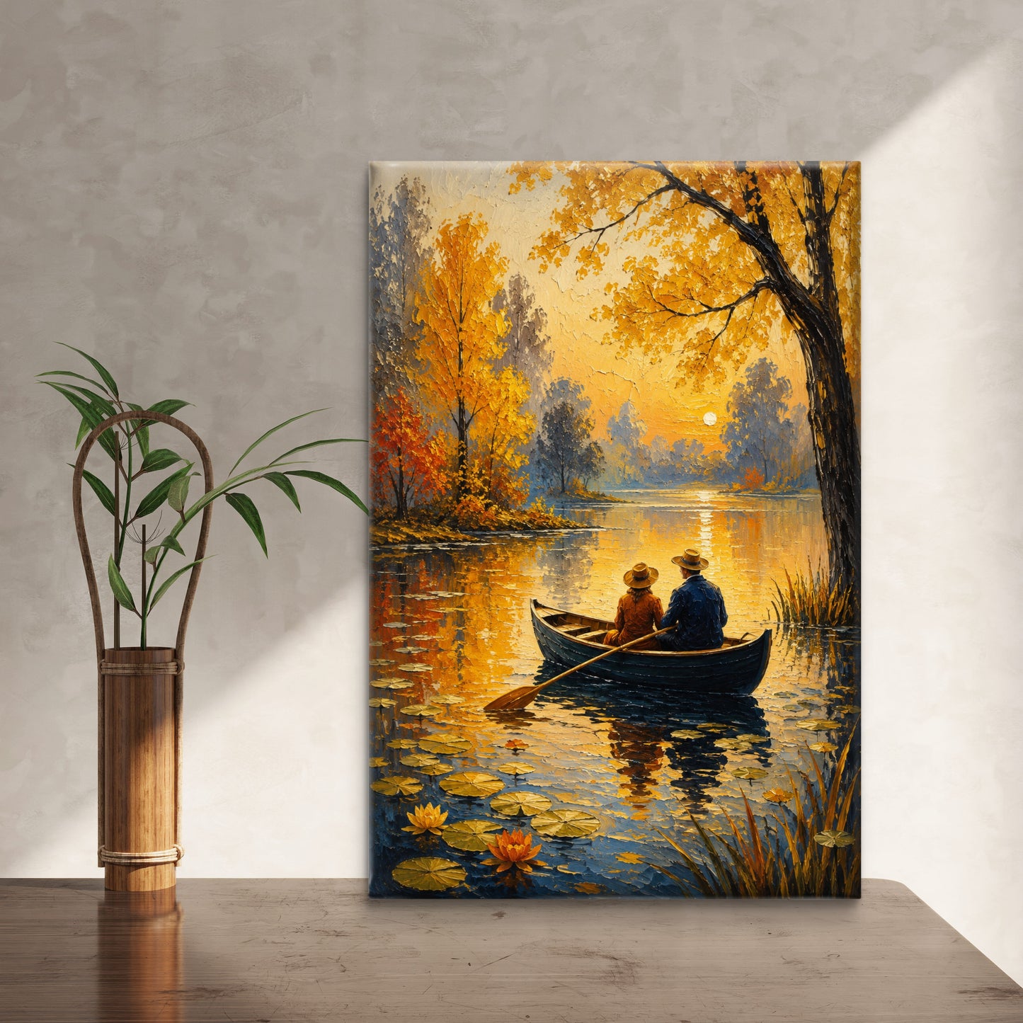 Modern Interiors Portrait Premium Canvas Painting - Buy Online | Decor By Neon